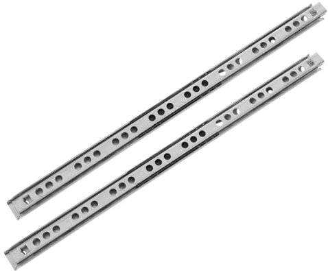HOLIDYOYO Replacement Drawer Slides 17mm Wide Ball Bearing Low Noise for Dresser Server Rack