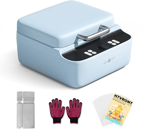HTVRONT Phone Case Heat Press Machine Compatible with Android -H17 Vacuum Heat Press Machine for Phone Cases- Sublimation Press for Custom Phone Case, Badges, Coasters, Includes Film & Fixture
