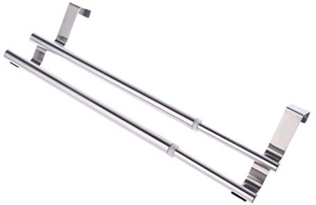 Ausziehbarer Handtuchhalter zum Aufhängen über der Tür, Badezimmer, Küche, Hotel, Kabine, Handtuchhalter für Poolbereich, Holz