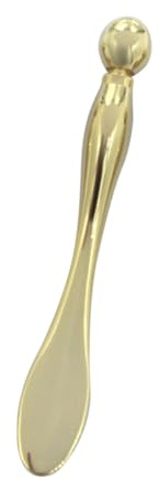 ELAYARD Metallic Eye Massage Stick mit Doppeltem Ende Langlebiger Zinklegierung Multifunktionaler Kosmetikspatel für Bessere Augencremeaufnahme Reduzierung von Schwellungen Kompakt und