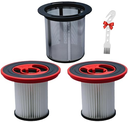 12040193 - Filtro di ricambio per aspirapolvere Bosch Unlimited Series 7 BKS711XXL BBS711W BBS712A BCS711GB BKS711MALL, filtro HEPA lavabile in acciaio inox