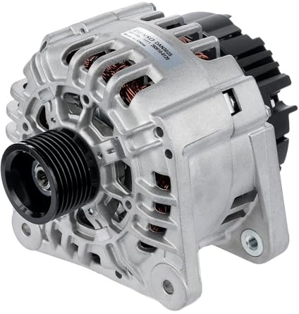 DENSO DAN3025 Lichtmaschine 120A Generator LiMa 14V Alternator mit Mehrfachriemenscheibe für RENAULT SCÉNIC II (JM0/1) MEGANE II Coupé-Cabriolet (EM0/1) MEGANE II Kombi (KM0/1) MEGANE II für NISSAN