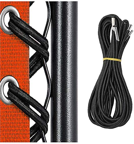 QoFina Replacement elastic cord 4 pieces rubber cord set, Keten replacement laces for Zero Gravity chairs, Zero Gravity Recliner repair tool for lounge chair, bungee chair