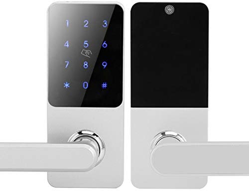 Cerradura de Puerta Electrónica Inteligente, Cerradura de Puerta Inteligente, Aplicación Bluetooth, Aplicación de Huellas, Control de Voz Remota Inteligente, para para