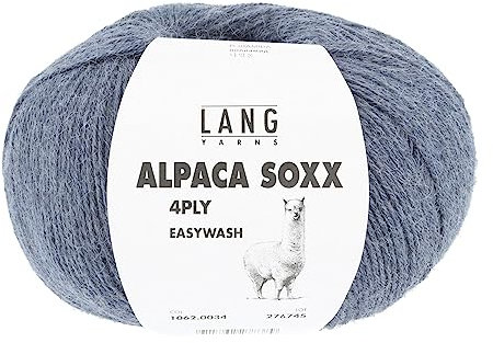 Lang Yarns ALPACA SOXX 4-Fach / 4-PLY 100g/390 m Fb. 34