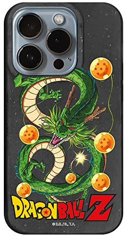 Personalaizer iPhone 14 Pro Eco Case - Dragon Ball Z Shenron and Balls white