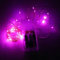 Karlling Fairy Lights Battery Operated, Fairy Lights Battery Operated with 8 Flashing Modes and 8-16 Hours ON-Off Timer(Pink,1 Pack)