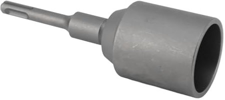 WPKD BLUEIY SDS-Plus Groud Rod Driver,Forged Steel Drill Driver Tool,Forged Steel Ground Nail Driver,for Rotary Hammer Drilling Earth Rods (45mm)