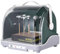 Kit de cabine de pulvérisation d'aérographe, cabine de séchage de peinture de modèle de bricolage, cabine sèche d'aérographe électrique 120 W avec mode air froid, boîte de filtre à eau et couvercle