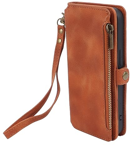 Yanmis Smartphone Cover Imitation Leather Phone Cover med Handbälte för Hållbart och Fashionabelt (#6)