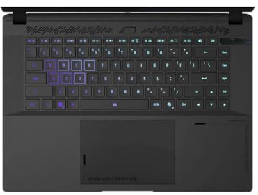 Laptop-Handballenauflage & Tastatur für Gigabyte für AORUS Master 16 6ZJ 6YJ 6XJ 8XJ, Englisch (USA), Schwarz, ohne Rahmen, Neu