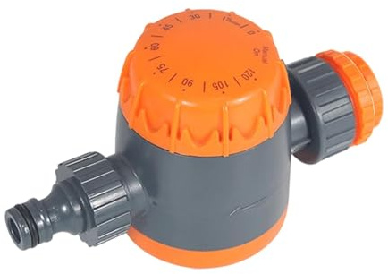 FytStycale Wasserzeitschaltuhr Bewässerungsventil Schlauchanschluss Timer Wasserregler Aus Robustem Pp Ohne für Hof Blumenbeet Außenbereich Gemüsebeet, Style A