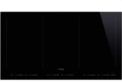 Smeg sim693wldx Einbauleuchte Plan Induktions-Kochfeld schwarz plan Kochen