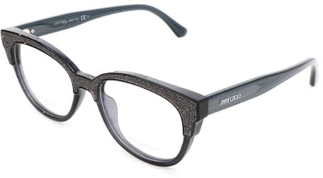Brillen Jimmy Choo JC177 18R DARK GREY GLITTER GREY 51/17/ WOMAN