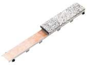 Kerdi line – d griglia rivestibile a scomparsa l 59 cm