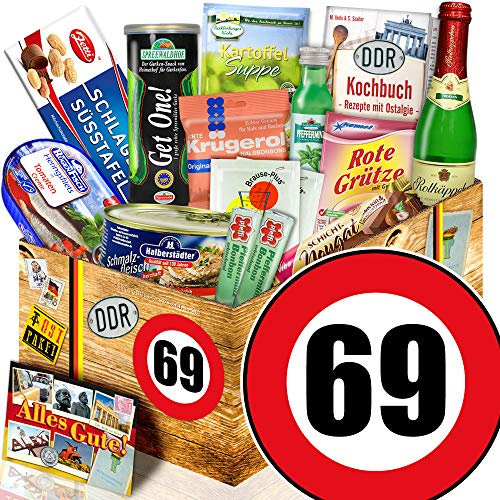 Spezialitätenbox/DDR Geschenkbox L/Geburtstag 69 / Geschenk Mama