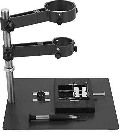Yanmis Heat Gun Clamp, Hot Air Gun Holder Fixture of Hot Air Gun Hot Air Gun Heating Gun Bracket