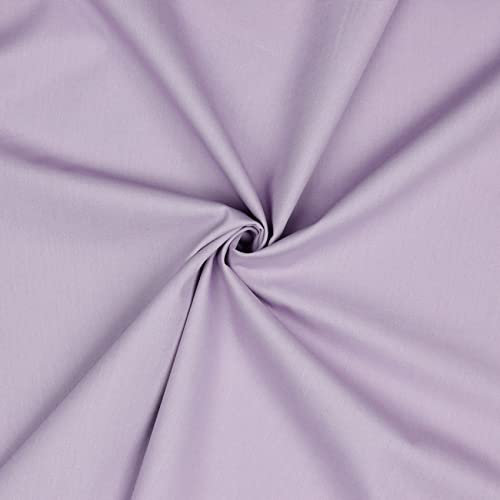 VmG-Store Baumwollstoff Uni 100% Baumwolle Oeko-Tex Meterware ab 50cm über 70 Farben zur Auswahl (054 Lila c, 200 x 148cm)