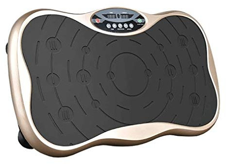 SMSOM Rüttelplatte Maschine, Bewegung Viberation Plattform Machine - Fitnessgerät Trainer Vollganzkörper Vibrarating Maschine for den Heim Exercise & Fitness