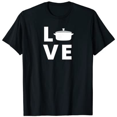 Saucepan / cooking pot - Love T-Shirt