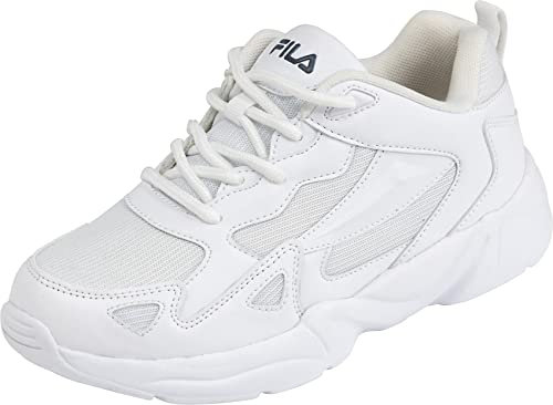 FILA Ventosa Teens Unisex Kinder Sneaker, Weiß, 39 EU Schmal