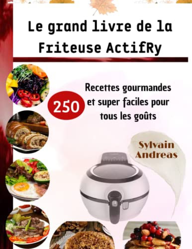 Le grand livre de la Friteuse Actifry: Recettes gourmandes et super faciles pour tous les gouts