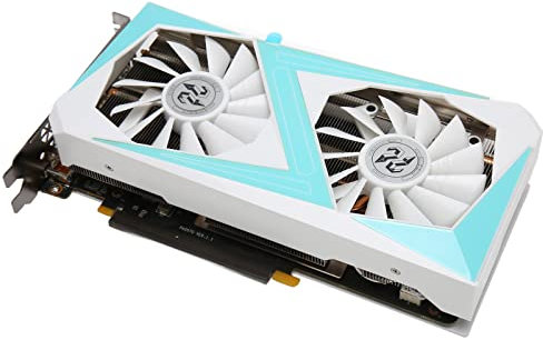 Gaming Graphics Card RTX2070, 8G D6 8GB 256bit GDDR6 Desktop PC Gaming Discrete Graphics Card, Multi Screen Interconnection, Dual Fans, Fast Cooling, 8Pin External Power Supply