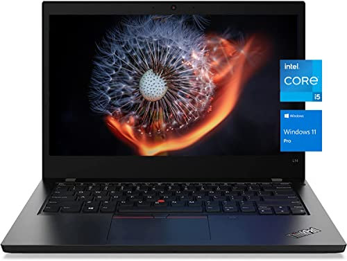 Lenovo ThinkPad L14 Business Laptop, computer FHD IPS da 14, Intel Core i5-1135G7 fino a 4.20 GHz, 32 GB di RAM, SSD da 1 TB, Thunderbolt 4, webcam, WiFi6, Windows 10 DG 11 Pro,
