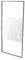 ONDÉE, Paroi fixe en verre trempé de 6 mm pour douche EKLA 185x90 cm, Traitement anti, calcaire, installation réversible, profilé en aluminium chromé réglable +/, 8 mm, Transparent