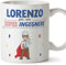 Mugffins Tazza Personalizzata in ceramica per INGEGNERE uomo 11 oz / 350 ml - In italiano - Sei Super! - Idea regalo per compleanno, anniversario, natale, laurea