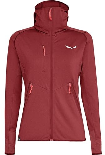 Salewa Damen Agner Hybrid Hoodie Jacke, dark olive melange, S