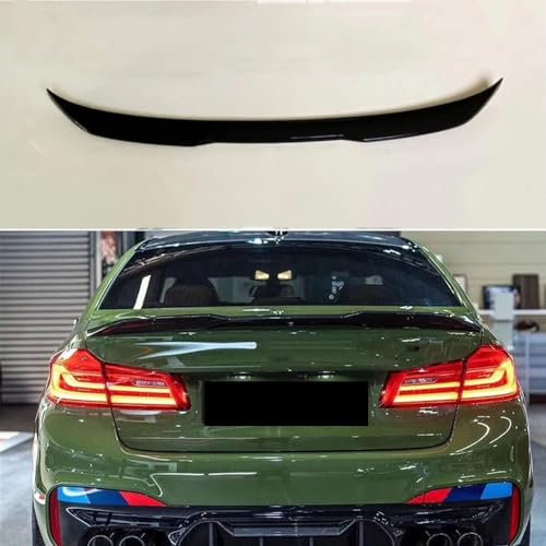 DOFFO Auto Heckspoiler für BMW 5 Series G30 F90 M5 2017-2021,ABS Kofferraumspoiler Heckflügel Lippe Spoiler Kratzfest Verschleißfest Karosserie tyling Tuning Komponente