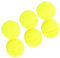 Gonetre 6er-Pack Dämpfer-Tennisbälle aus Silikon, Absorber-Tennisball, Geformte Vibrationsdämpfer, Übungsbälle Outdoor-Sportarten, Tennistrainer Anfänger und Profis
