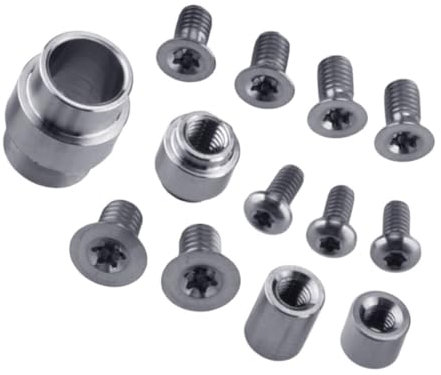 ciciTree 13Stück New Titanium Komplettes Hardware Set Schrauben Pivot kompatibel mit Spyderco Paramilitary 2 PM2 C81