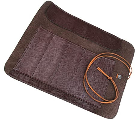 PLAFOPE Etui Für Siegelgravur – Rolltasche Mit Mehreren Taschen Ideal Für Messer Und Werkzeuge