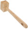 ABOOFAN Martillo de Madera para Ablandar Carne Doble Cara Herramienta Manual de Bambú para Cocina y Martillo de Cocina para Reblandecer y Aves Mango para el Uso