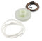 Oniissy Recoil Starter Spring & Pull Rope Kit For Chinese Chainsaw 4500 5200 45cc 52cc,Recoil Starter Pulley Handle Grip Rope Spring Pawl Kit