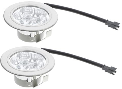 iplusmile 2piezas Luces De Campana Extractora Led De Reemplazo Para Cocina Frío Para Estufa y Humo