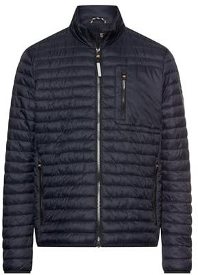 camel active Herren Wasserabweisende Steppjacke | Steppjacke mit Stehkragen, Zwei-Wege-Reißverschluss, praktischen Taschen und wasserabweisender Funktion