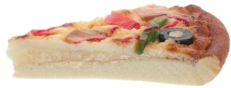 GARIOUANS Künstliches Pizza Modell Realistisches Pizza Slice Deko für Fotografie Heimdekoration und und Kreative Displays
