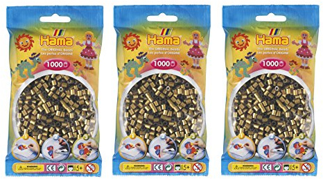 Hama 207-63 Midi Beads 3000 pcs (3x1000pcs) - Bronze