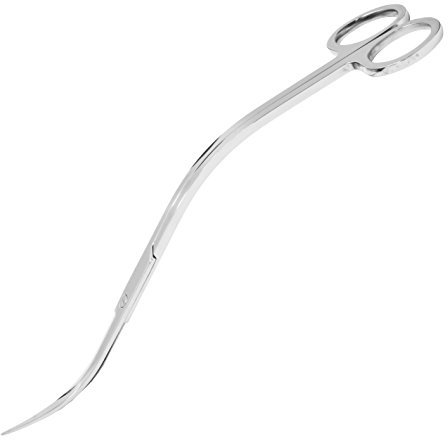 Mandala Crafts Stainless Steel Curved Aquarium Scissors - Aquarium Extra Long Scissors for Aquatic Plants - Silver Wave Scissors Aquascape Scissors for Fish Tank