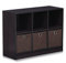 Furinno Librería Básica 3X2 con Contenedores, Nogal Oscuro, 99940 Dwn