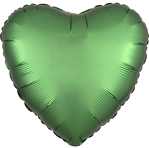 amscan 3858701 SD-H: Satin Emerald Heart