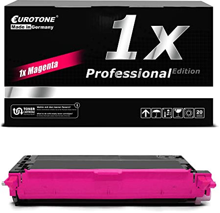Eurotone 1x Müller Printware Toner für Dell 3110 3115 cn ersetzt 593-10172 RF013 Magenta Rot XG723