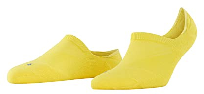 FALKE Damen Füßlinge Cool Kick Invisible W IN weich atmungsaktiv schnelltrocknend unsichtbar einfarbig 1 Paar, Gelb (Sunshine 1330), 37-38