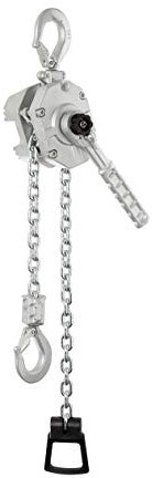 PLANETA Aluhebelzug PAH, 1600 kg Tragfähigkeit, 3 m Hub, Industriequalität