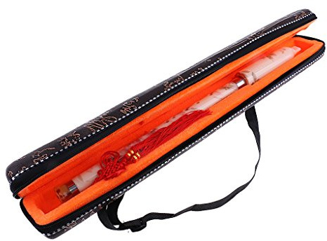 Backbayia Flöte Bawu Musikinstrument mit Anhänger Chinesisch N?ud mit Aufbewahrungsbox