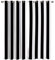 BSZHCT Kinder Gardinen Schlafzimmer Vorhang Schwarze weiße Streifen Gardine Ösenvorhang Polyester Verdunkelung Thermo Vorhang Blickdicht Kinderzimmer Wohnzimmer Lärmreduzierung 150 x 166 cm