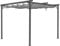 Hortan Gazebo Pergola 3 x 3 Metri Con Telo Impermeabile Richiudibile E Struttura Quadrata In Acciaio Inossidabile Ad Alta Densità, Per Arredo Giardino, Terrazzo e Attività Commerciale